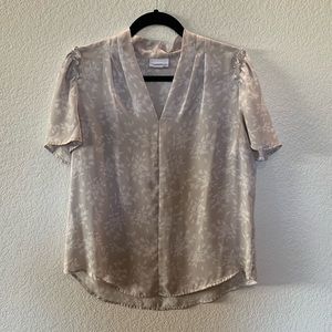 Liz Claiborne polyester blouse size small